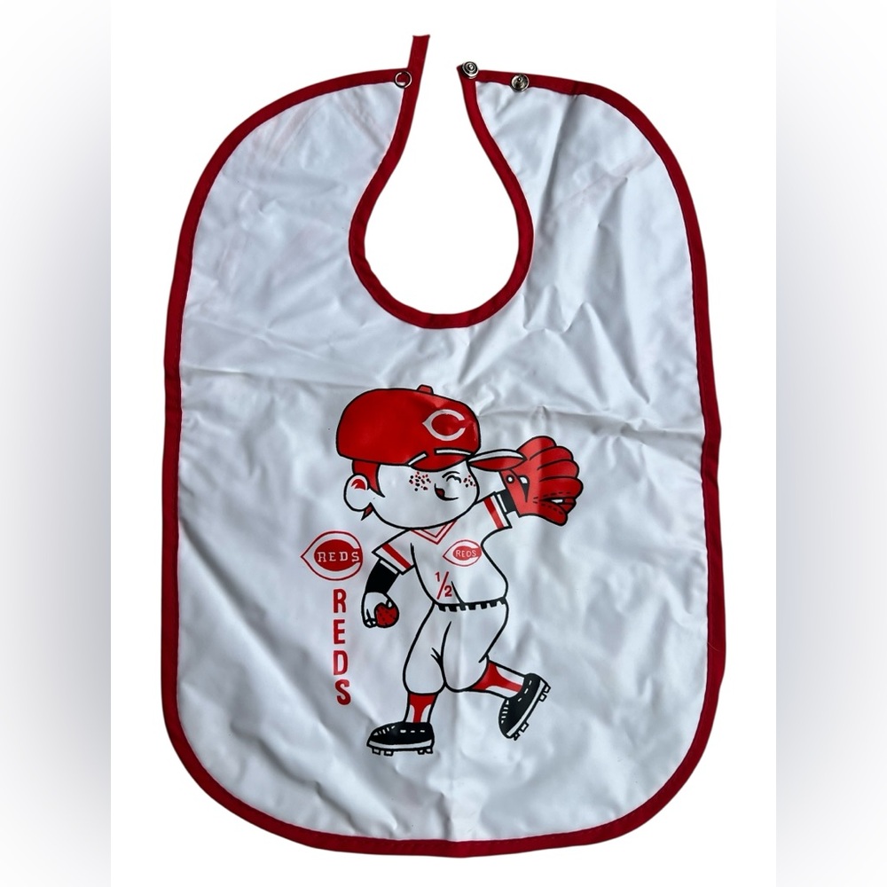 Cincinnati Reds Baseball Baby‎ Bib Nylon MLB